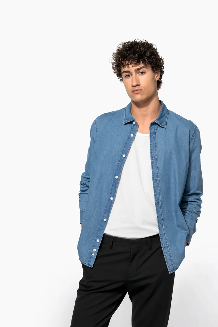 Herren Denimhemd 3