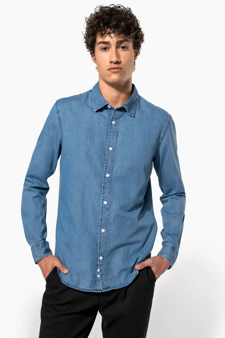 Herren Denimhemd 4