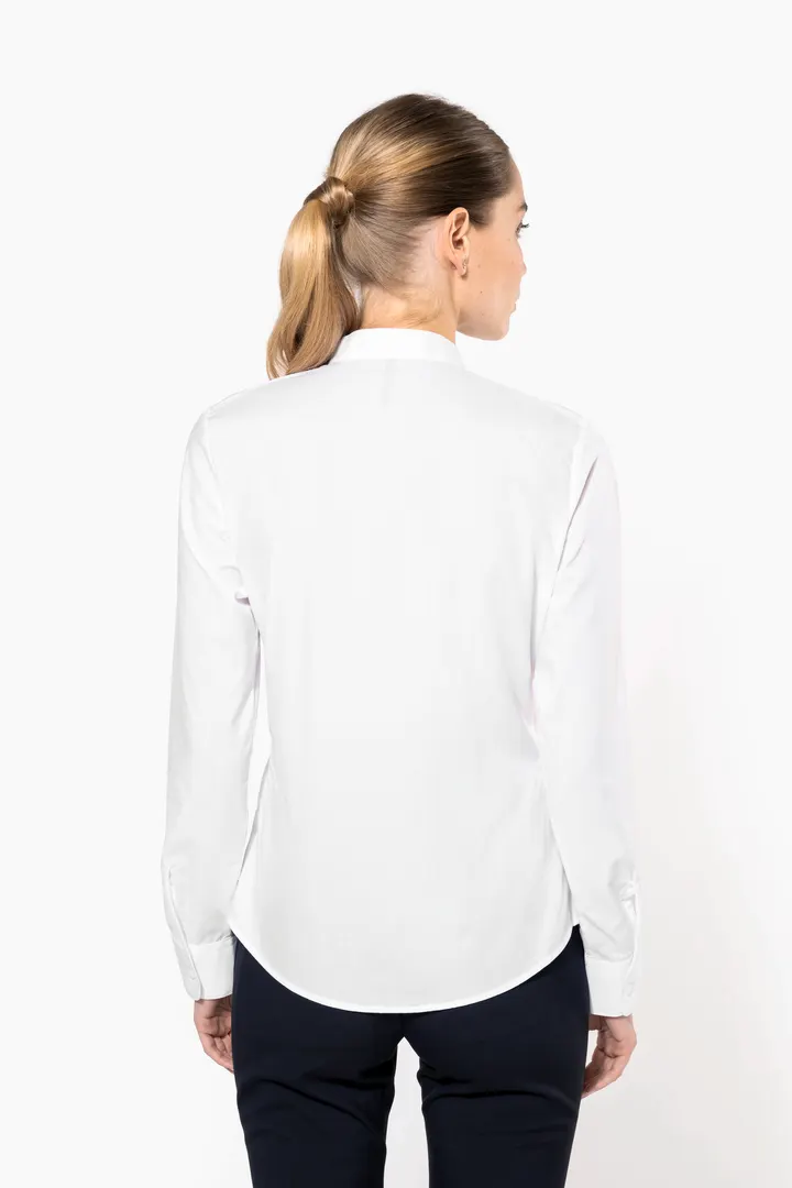 Chemise col mao manches longues femme 25