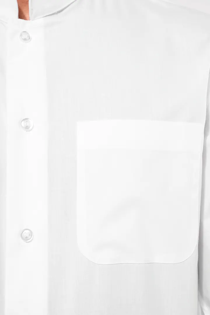 Chemise col mao manches longues 34