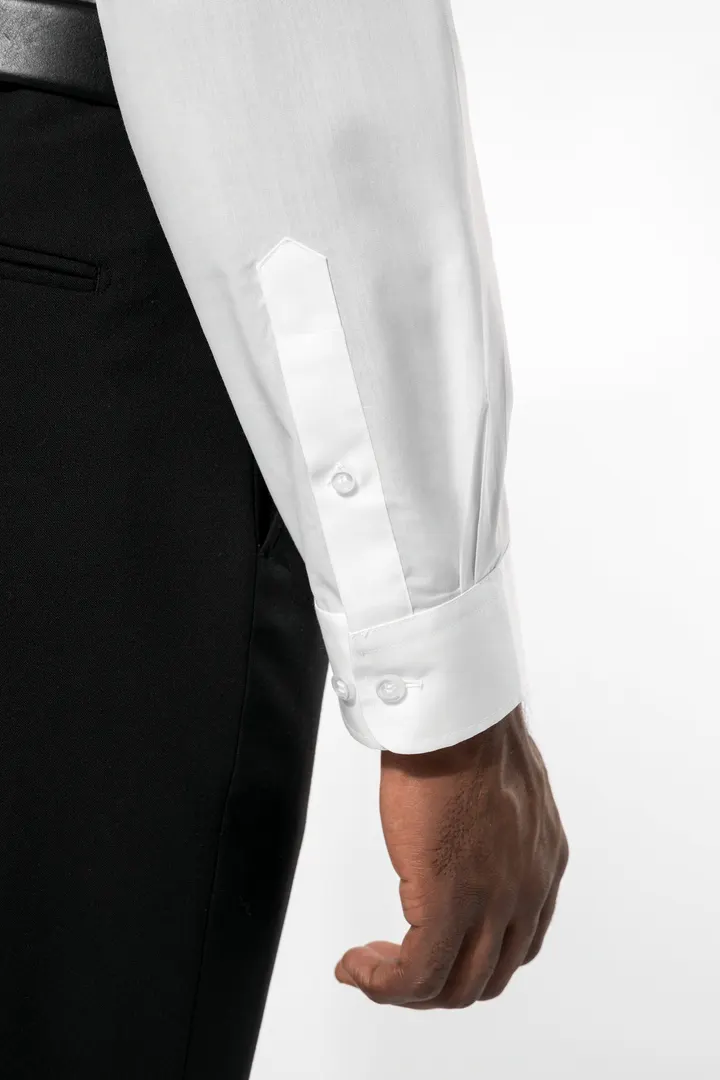 Chemise col mao manches longues 14