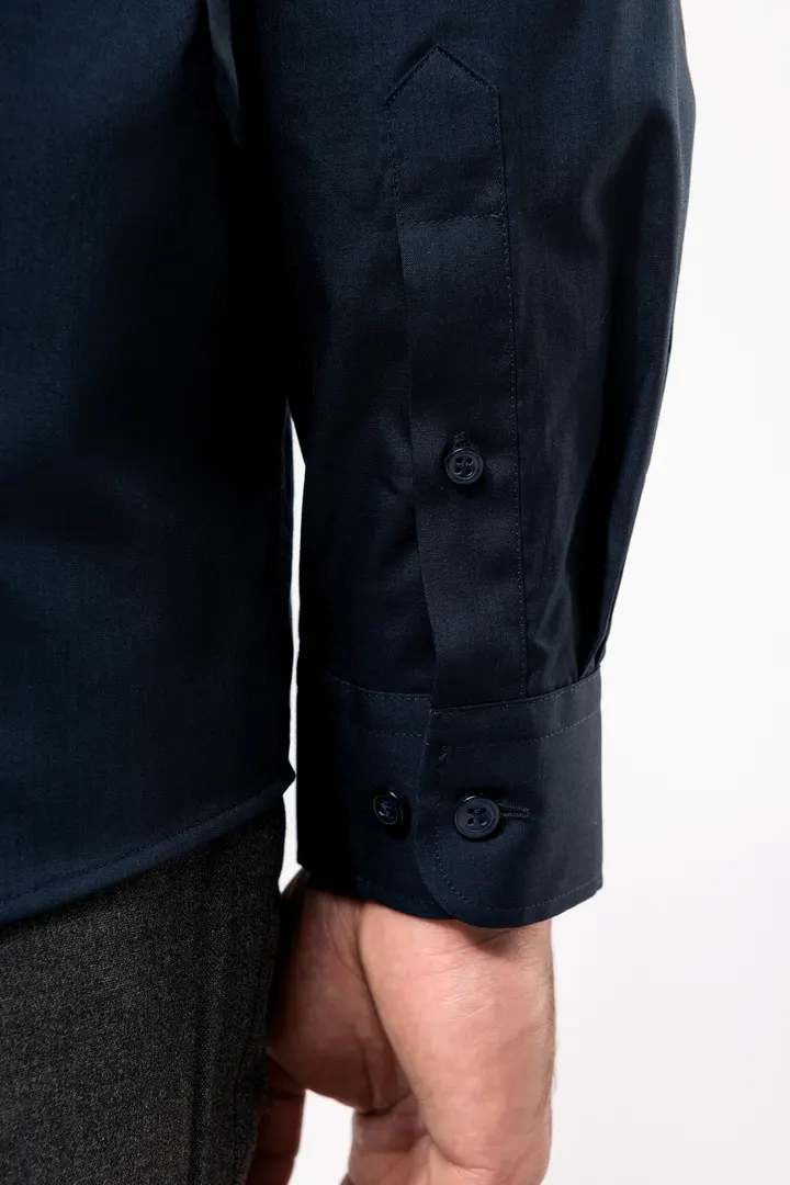 Chemise col mao manches longues 17
