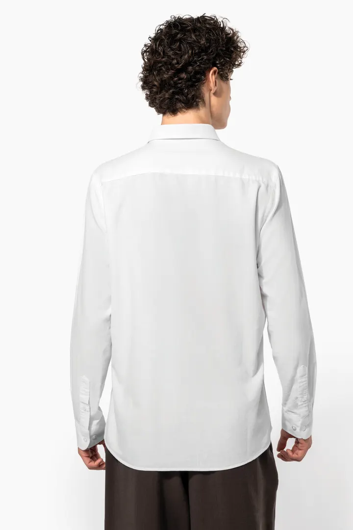 Chemise Oxford lavée manches longues 8