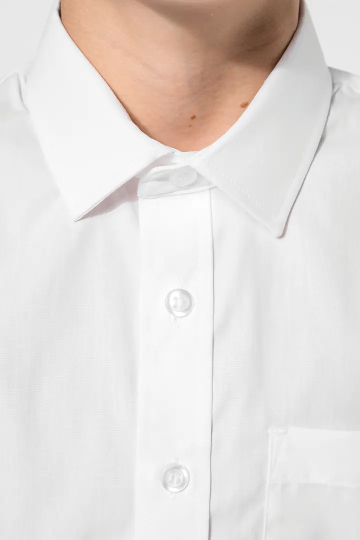 Chemise popeline manches longues enfant 14
