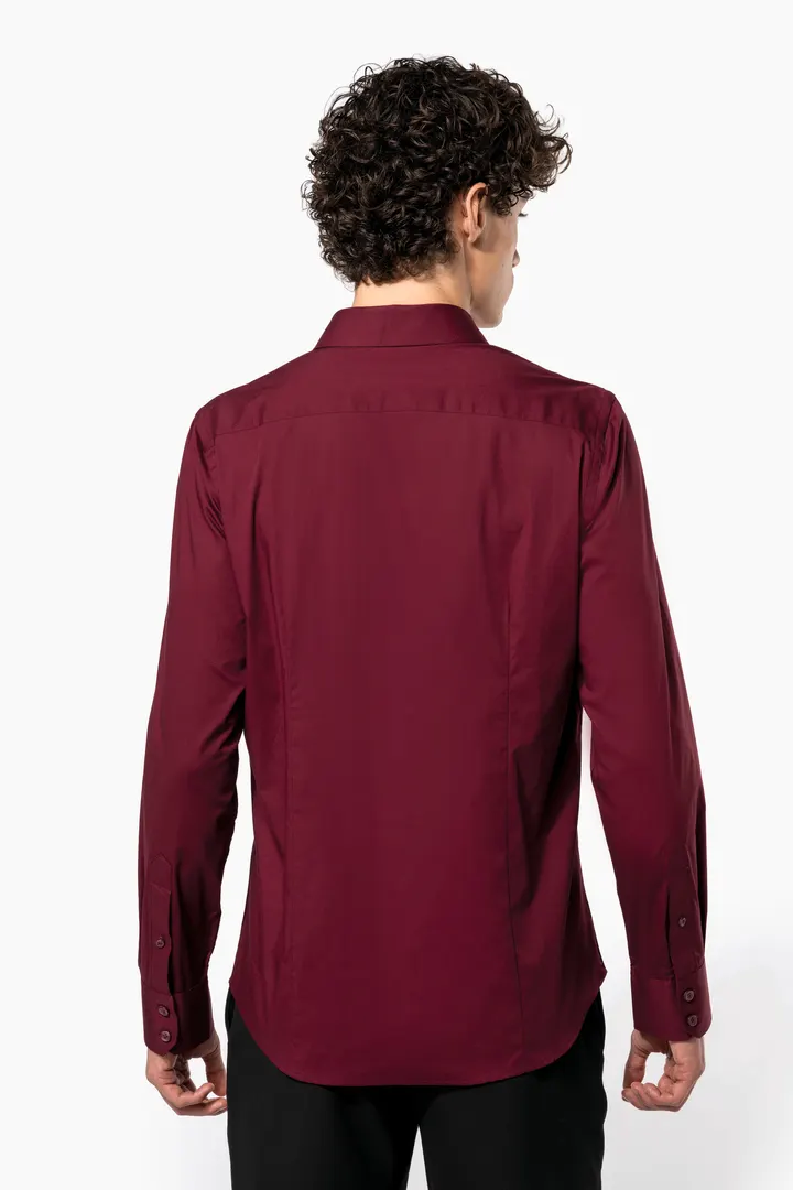 Herren Stretchhemd Langarm 4