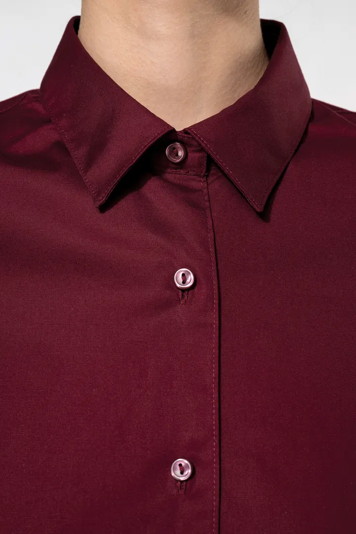 Damen Stretchbluse Langarm 3