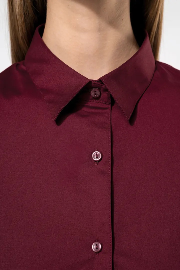 Damen Stretchbluse Kurzarm 3