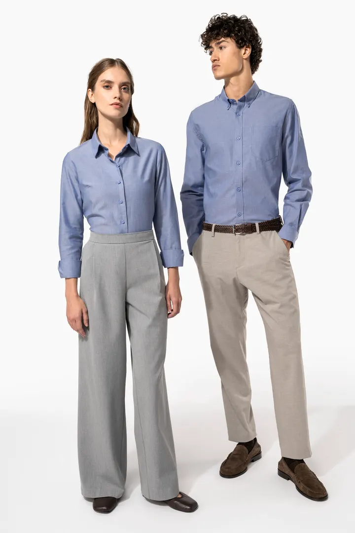 Chemise Oxford manches longues femme 9