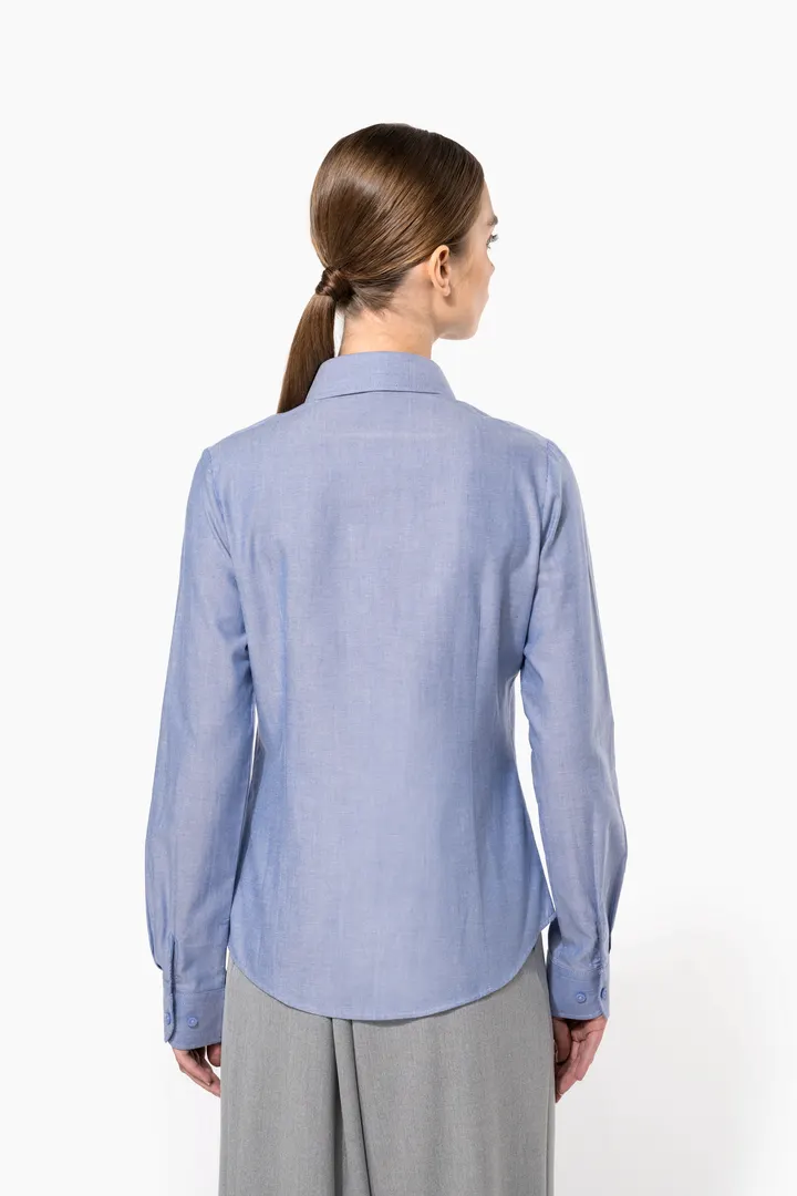 Chemise Oxford manches longues femme 4
