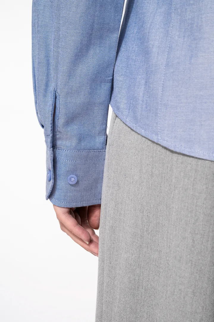 Chemise Oxford manches longues femme 5