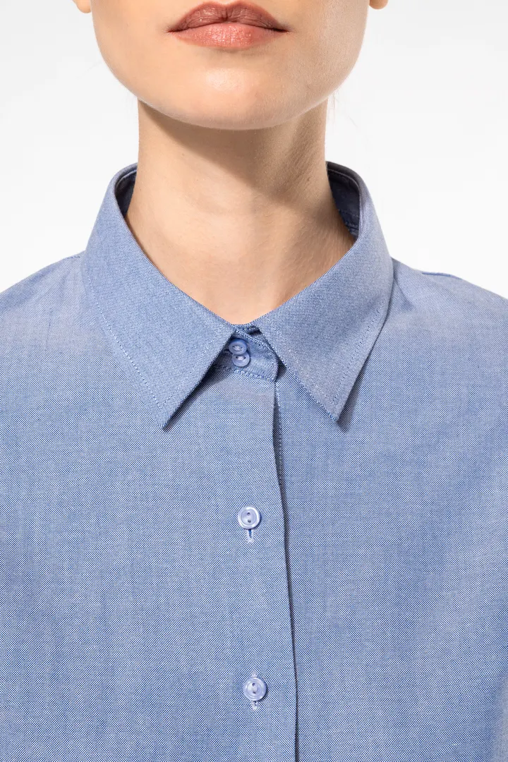 Chemise Oxford manches longues femme 6