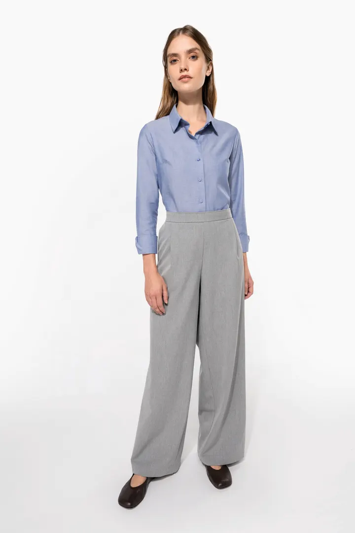 Chemise Oxford manches longues femme 7