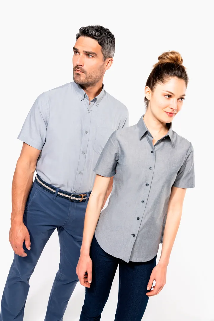 Chemise Oxford manches courtes 15