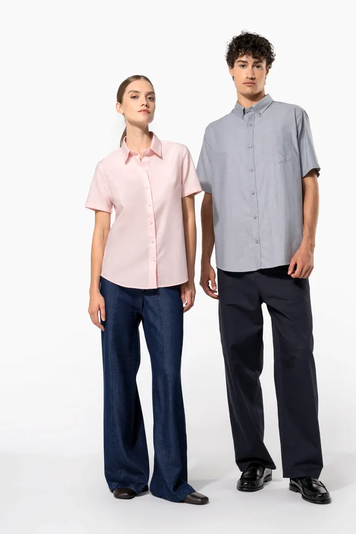 Chemise Oxford manches courtes 11