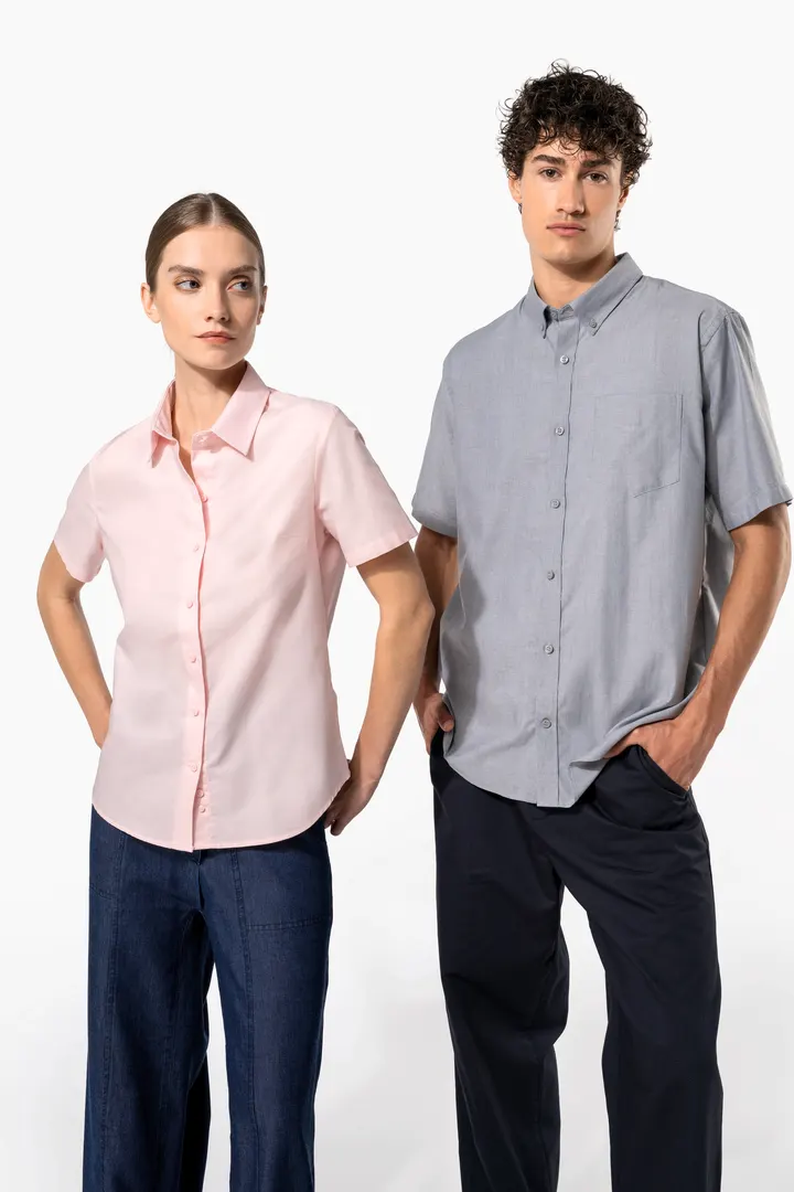 Chemise Oxford manches courtes 12
