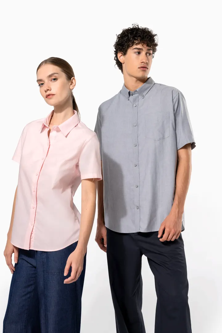 Chemise Oxford manches courtes 13