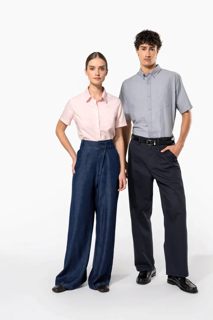 Chemise Oxford manches courtes 10