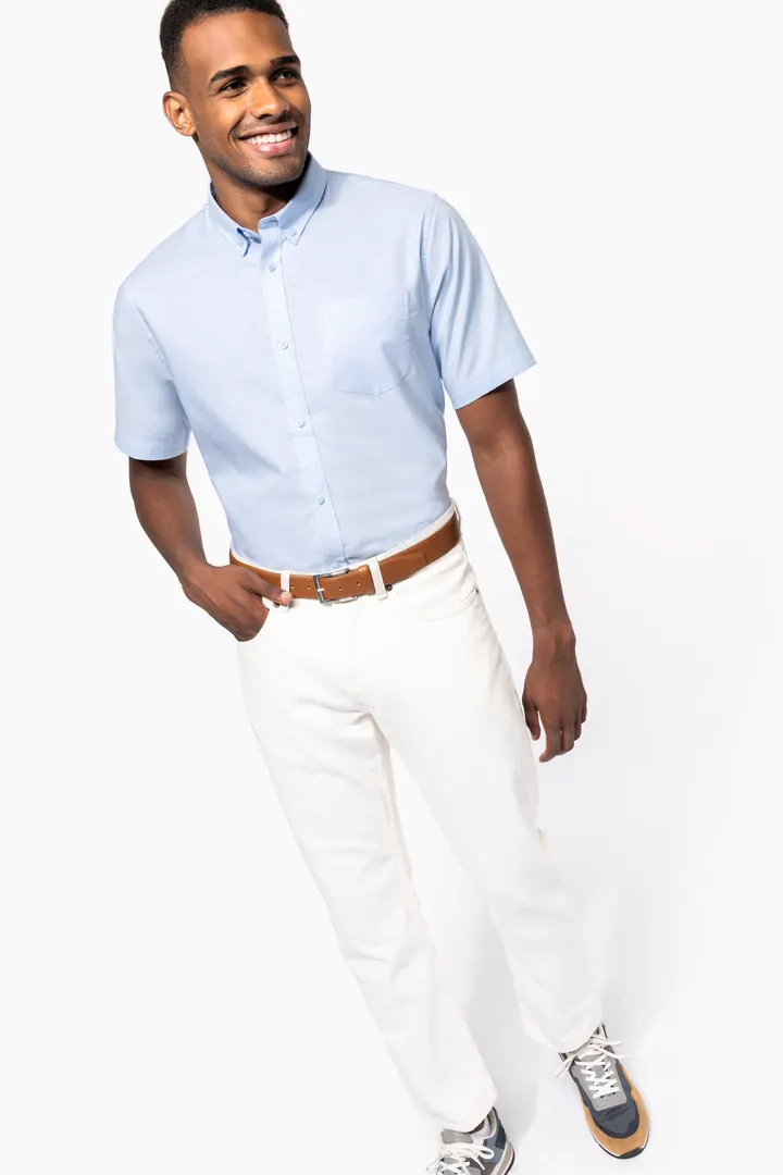 Chemise Oxford manches courtes 17