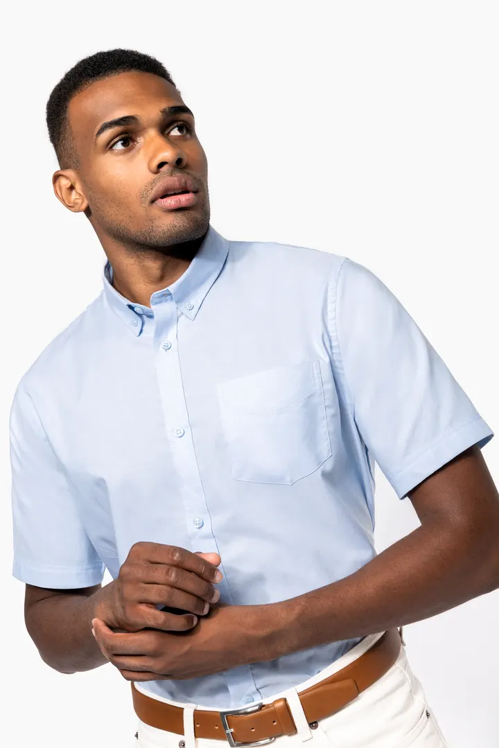 Chemise Oxford manches courtes 22