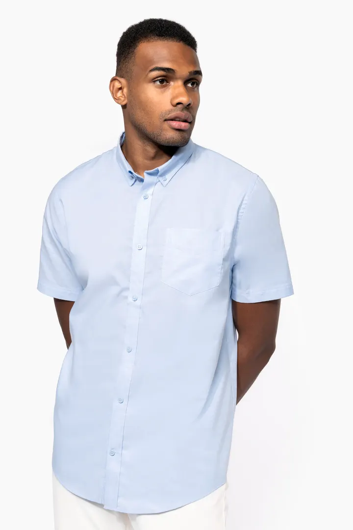 Chemise Oxford manches courtes 23