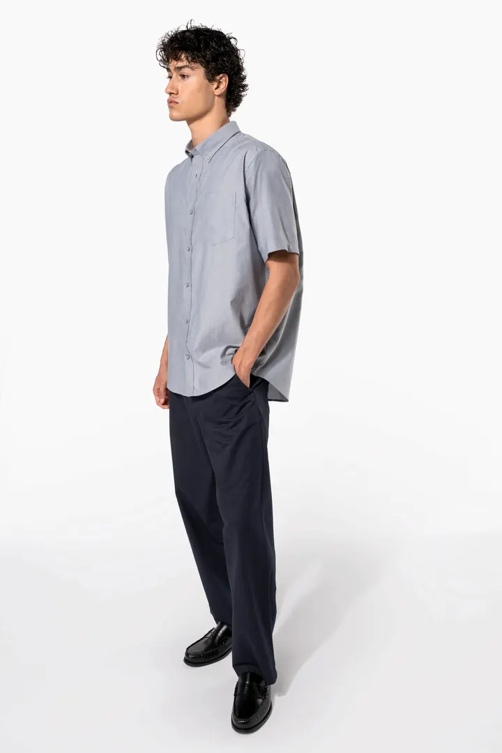 Chemise Oxford manches courtes 2