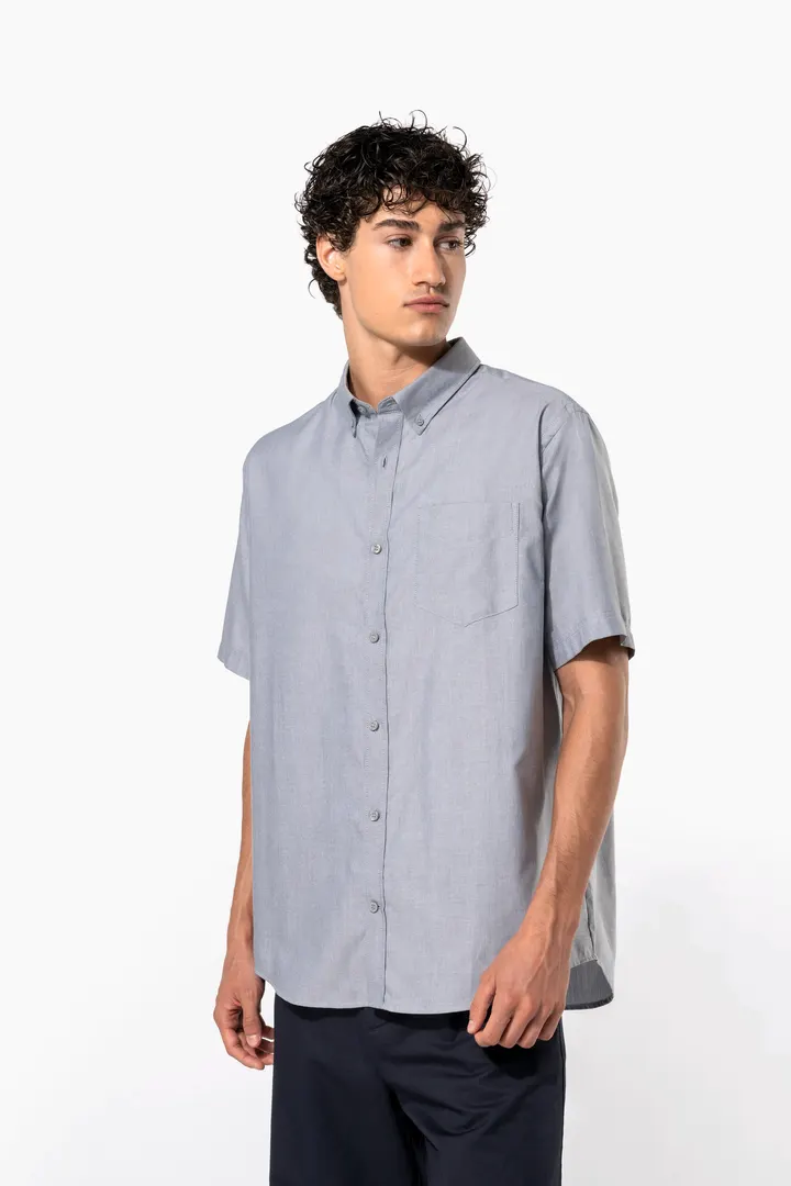 Chemise Oxford manches courtes 3