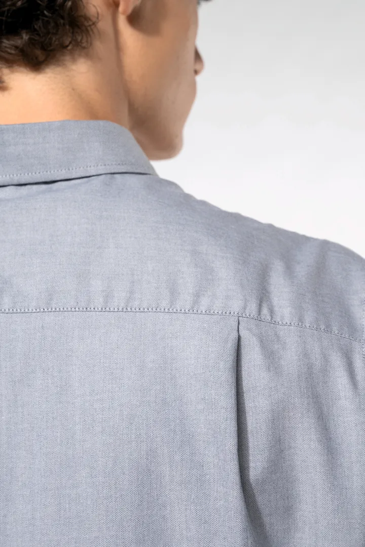 Chemise Oxford manches courtes 5