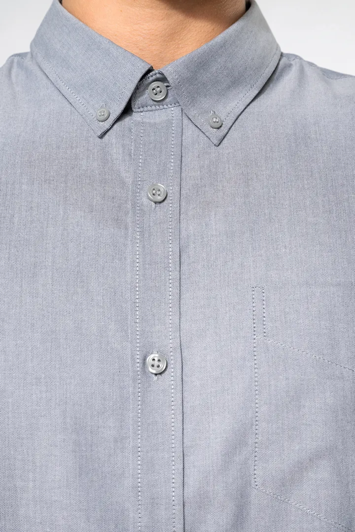 Chemise Oxford manches courtes 7