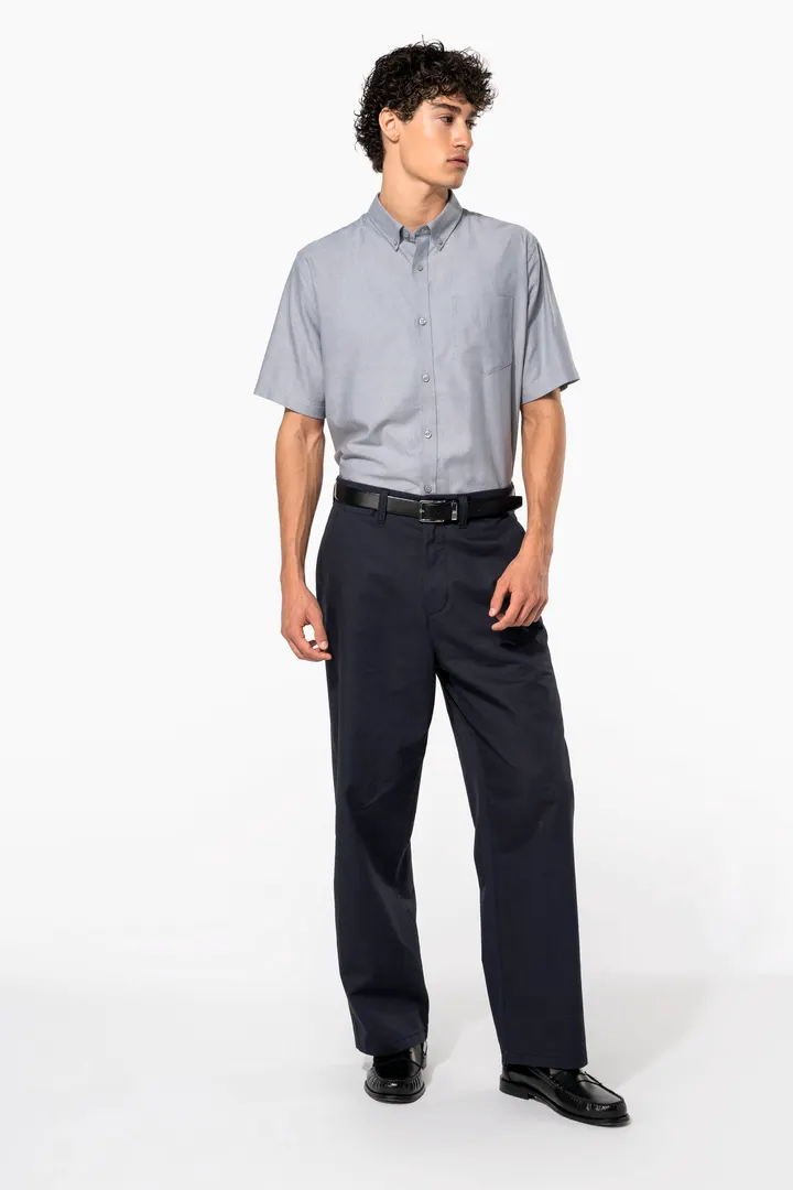 Chemise Oxford manches courtes 8