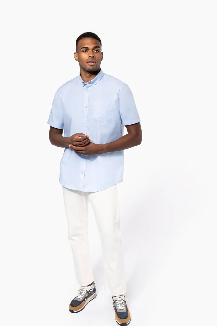 Chemise Oxford manches courtes 14
