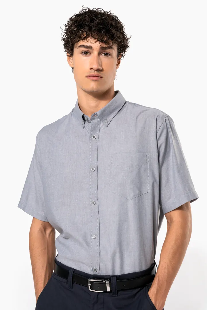 Chemise Oxford manches courtes 9