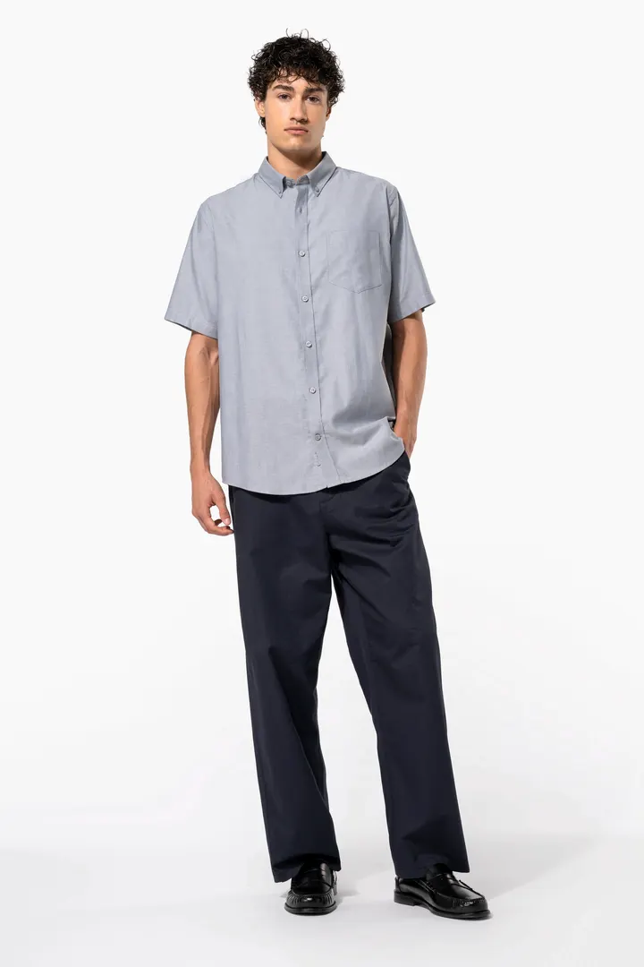 Chemise Oxford manches courtes 1