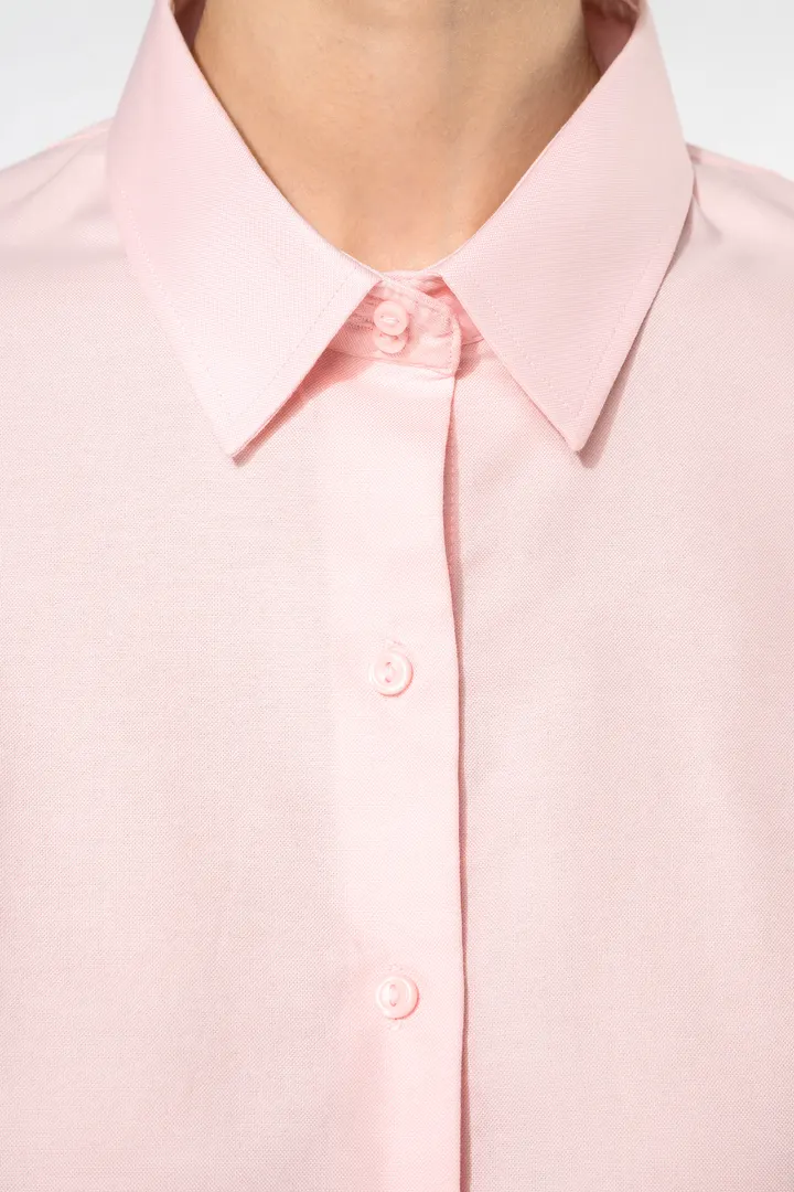 Damen Oxford Kurzarmbluse 9