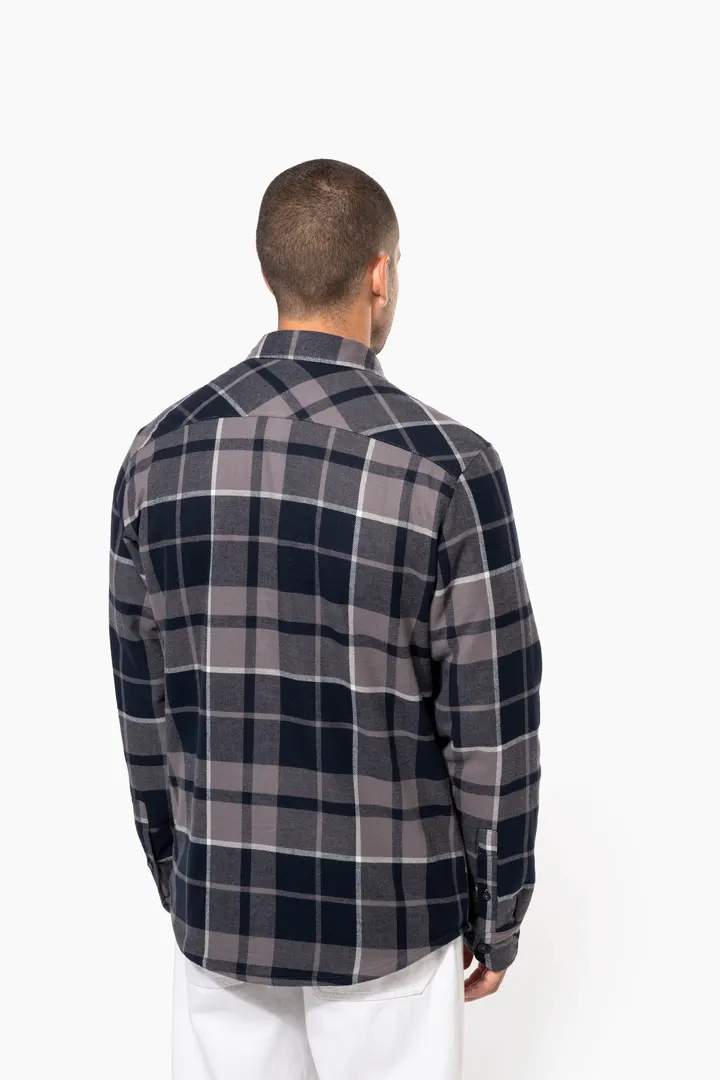 Surchemise à carreaux doublée sherpa homme 6