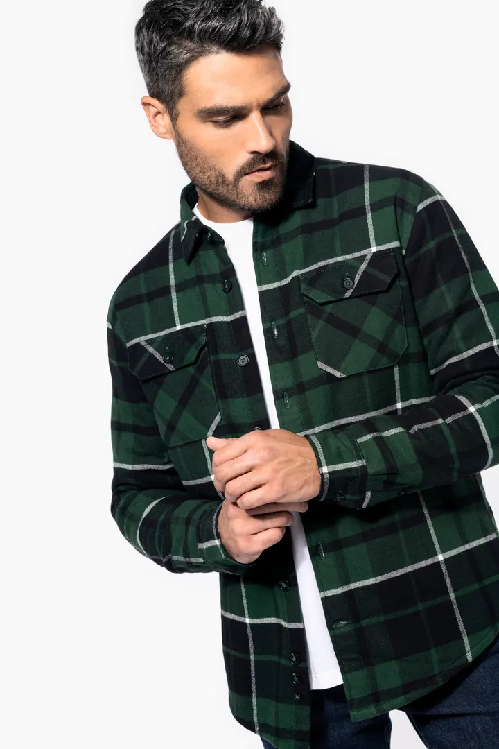 Surchemise à carreaux doublée sherpa homme 9