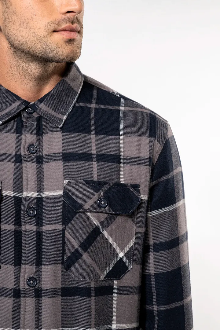 Surchemise à carreaux doublée sherpa homme 19