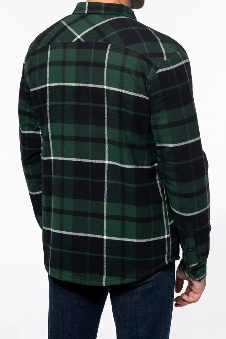 Surchemise à carreaux doublée sherpa homme 7