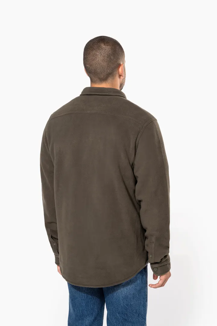 Surchemise polaire doublée sherpa polaire homme 4