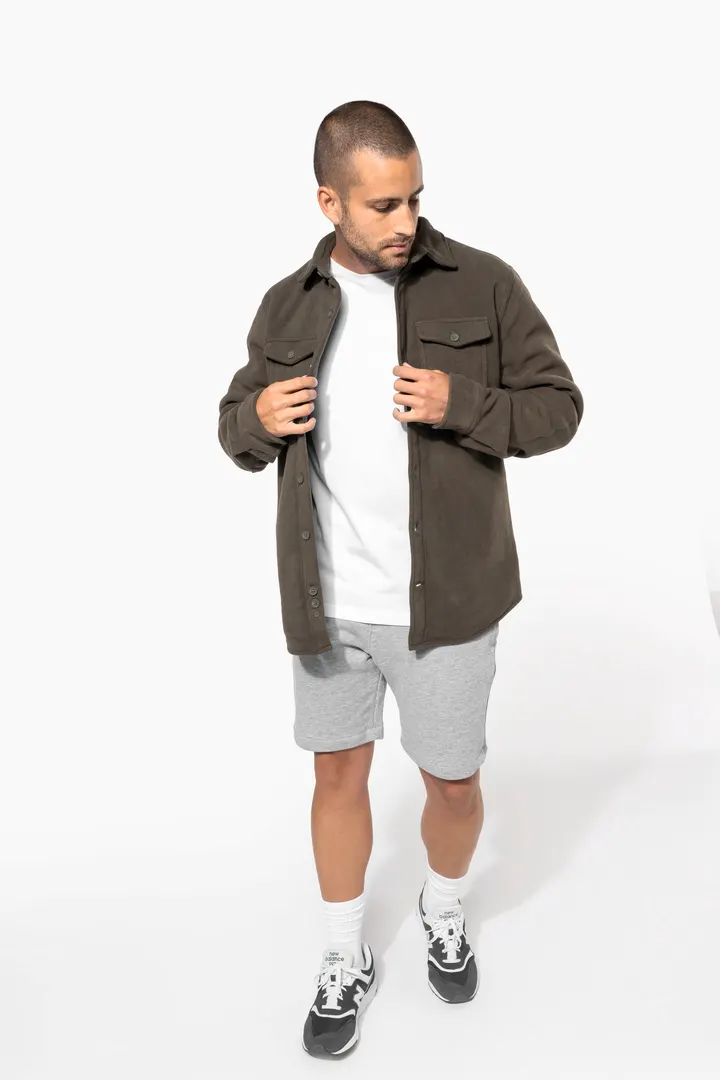 Surchemise polaire doublée sherpa polaire homme 8