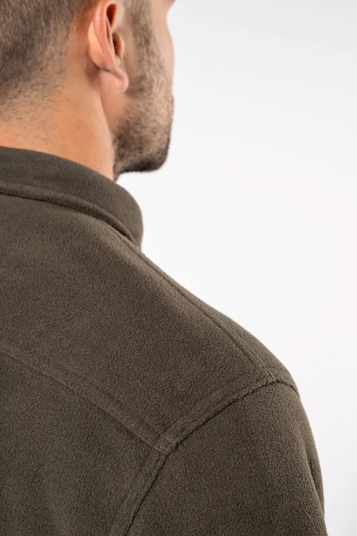 Surchemise polaire doublée sherpa polaire homme 13