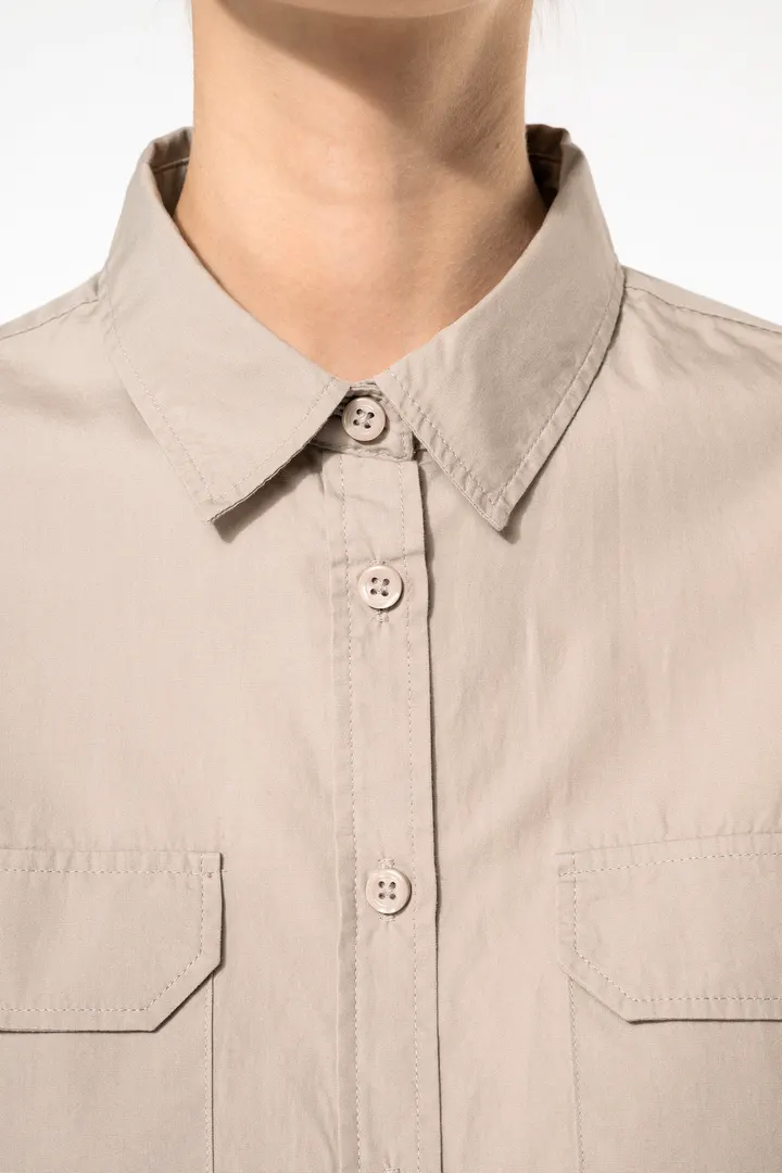 Chemise safari manches longues femme 5