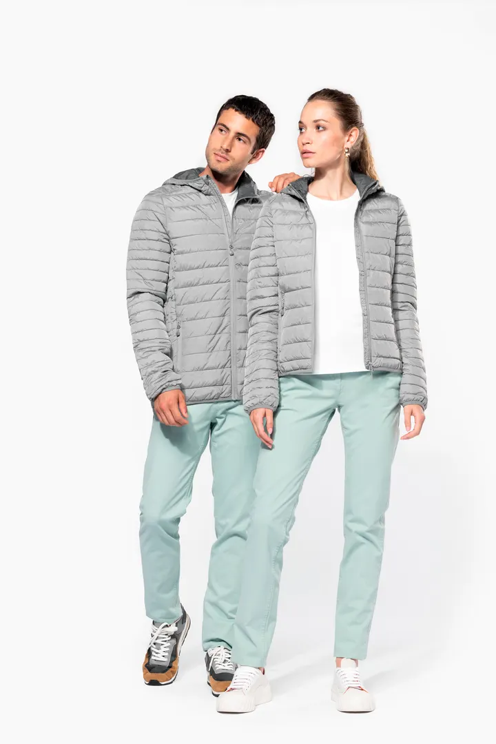 Leichte Herren-Steppjacke mit Kapuze 30