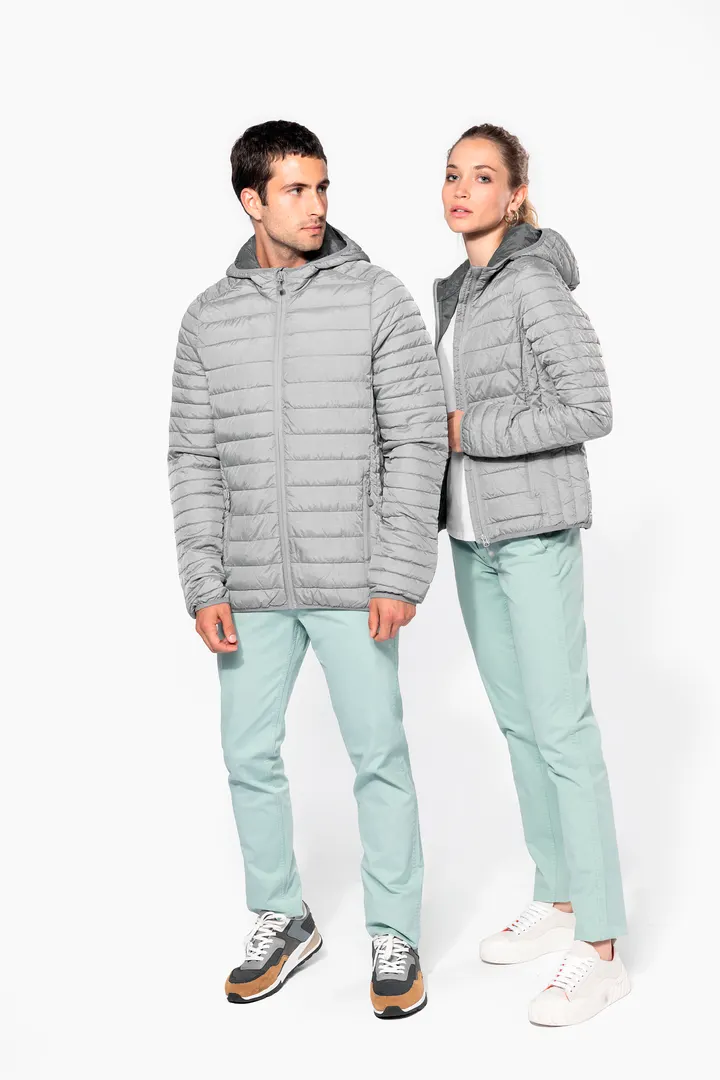 Leichte Herren-Steppjacke mit Kapuze 31