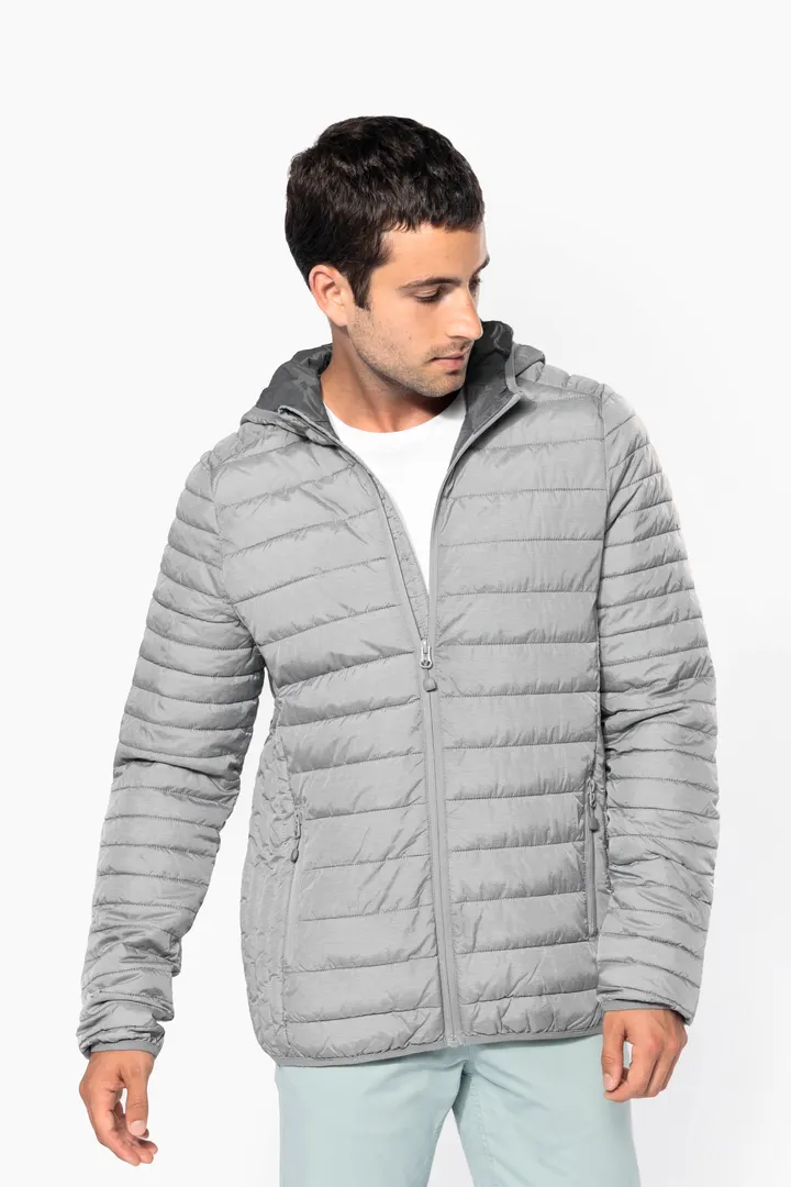 Leichte Herren-Steppjacke mit Kapuze 8