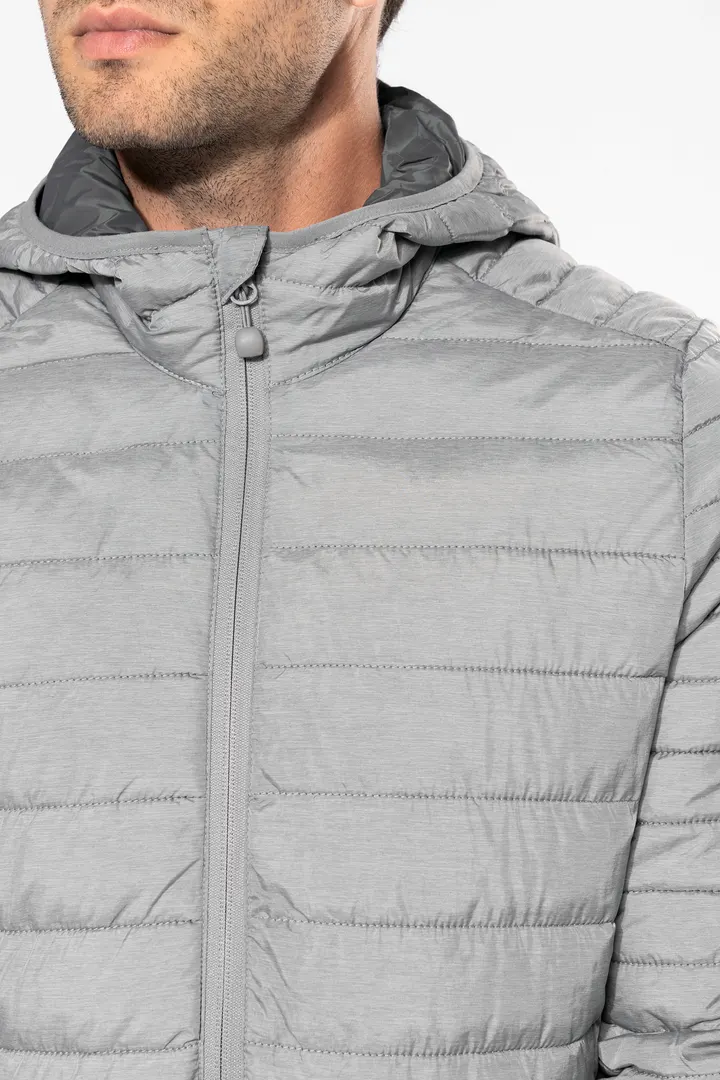 Leichte Herren-Steppjacke mit Kapuze 14
