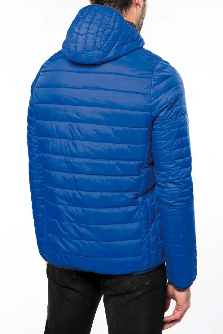 Leichte Herren-Steppjacke mit Kapuze 6