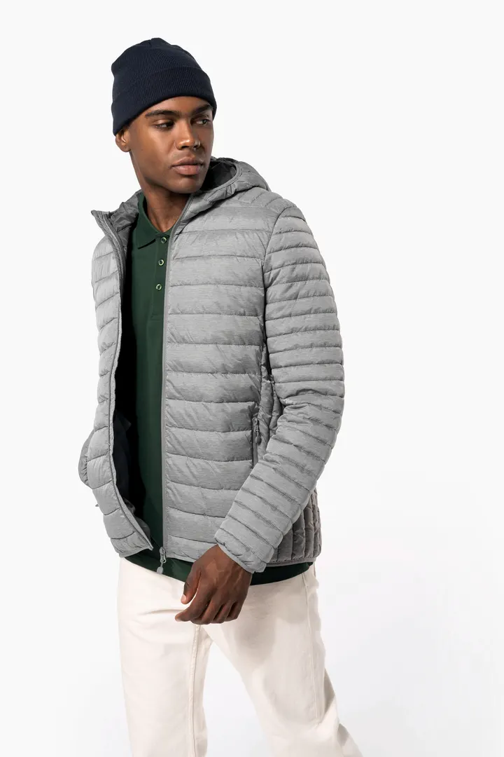 Leichte Herren-Steppjacke mit Kapuze 4
