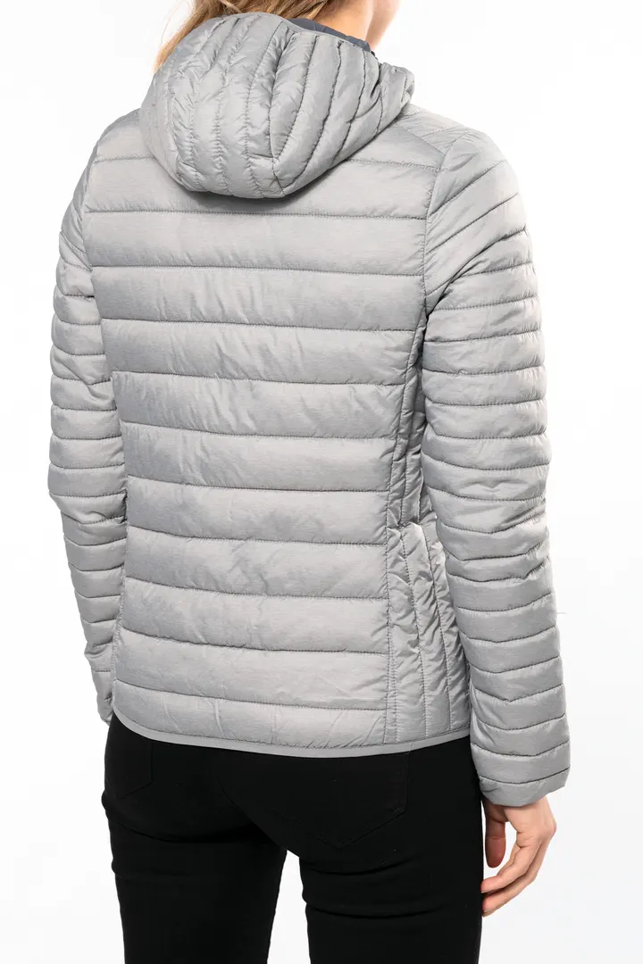 Doudoune légère capuche femme 6