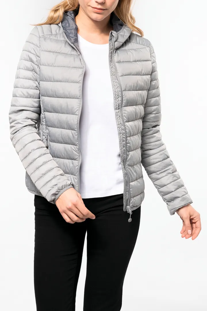 Doudoune légère capuche femme 2