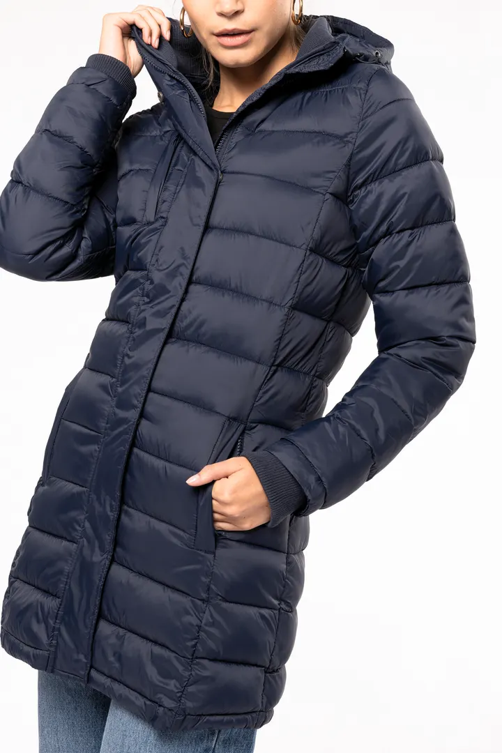Parka doudoune légère à capuche femme 16
